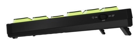 GENESIS Thor 430 TKL Wireless klawiatura Gaming USB + RF Wireless + Bluetooth QWERTY US English Czarny