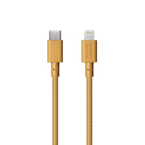 Native Union Night Cable - kabel USB-C - lightning, 3 m (kraft)