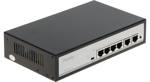 SWITCH POE TC-P3S06 SPEC:F/0420/AT/55 4-PORTOWY TIANDY