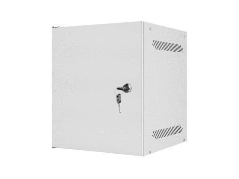 LANBERG SZAFA WISZĄCA RACK 10" 6U 280X310 SZARA, DRZWI METALOWE (FLAT PACK) WF10-2306-00S