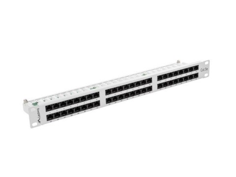 Patch panel Lanberg PPU5-1048-S (1U; kat. 5e; 48xRJ-45)
