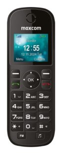 MaxCom Comfort MM35D SE telefon komórkowy 4,5 cm (1.77") 86 g Czarny Telefon dla seniora