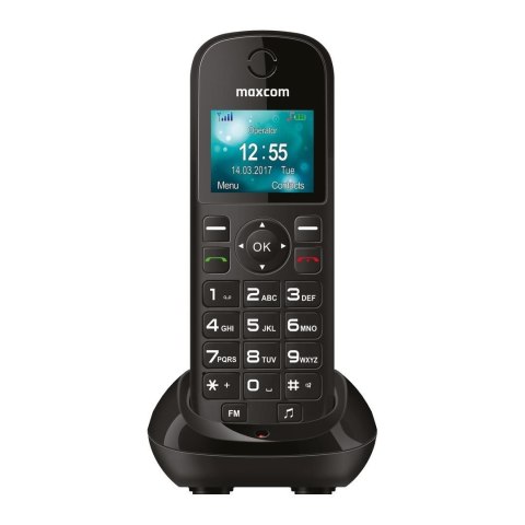 MaxCom Comfort MM35D SE telefon komórkowy 4,5 cm (1.77") 86 g Czarny Telefon dla seniora