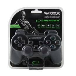 Gamepad Esperanza EG102 (PC, PS3; kolor czarny)