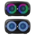 GŁOŚNIK DEFENDER Q5 BLUETOOTH 5.3 20W LED/BT/FM/USB/TWS