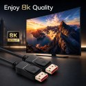 Qoltec Kabel DispalyPort M/M v2.1 | 54G | 0.5m