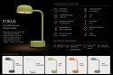 Kooduu Lampa przenośna akumulatorowa FOKUS biała
