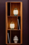 Kooduu Lampa przenośna akumulatorowa LOOME biała