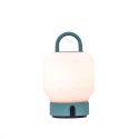 Kooduu Lampa przenośna akumulatorowa LOOME turkusowa