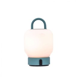 Kooduu Lampa przenośna akumulatorowa LOOME turkusowa