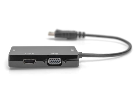 Digitus Kabel konwertujący DisplayPort 3 w 1