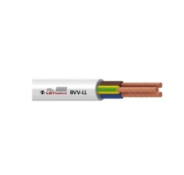 CABLE BVV-LL 2X2.5 WHITE (25M)