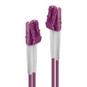 Lindy 46344 kabel InfiniBand / światłowodowy 10 m LC Różowy