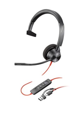 Słuchawki Poly Blackwire 3310 Mono Microsoft Teams USB-C