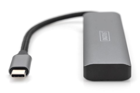 Digitus Koncentrator USB-C 4-portowy, 2 x USB A i 2 x USB-C