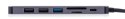 UNITEK HUB USB-C H1118A; USB-A x3, USB-C, HDMI, SD, microSD