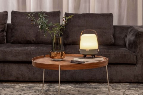 Kooduu Lampa przenośna z głośnikiem Lite-Up Play Mini szara