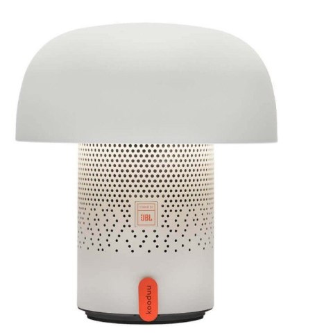 Kooduu Lampa przenośna z głośnikiem Sensa Play biała