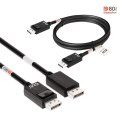 CLUB3D CAC-1091 kabel DisplayPort 1,2 m Czarny