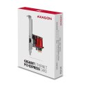 Axagon PCEE-GIX karta sieciowa Wewnętrzny Ethernet 1000 Mbit/s