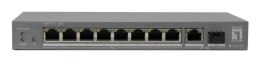 LevelOne GEP-1011 przełącznik sieciowy Nie zarządzany L2 Gigabit Ethernet (10/100/1000) Obsługa PoE Montaż na biurku/ścianie Sza