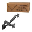 LogiLink Uchwyt ścienny 2x 17-32 cali, max 2x9kg