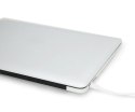 DICOTA Ładowarka GaN 100W 2xUSB-C + kabel USB-C 1.5m biała