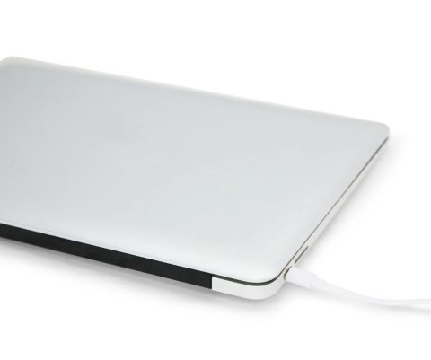 DICOTA Ładowarka GaN 100W 2xUSB-C + kabel USB-C 1.5m biała