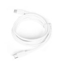 DICOTA Ładowarka GaN 45W 2xUSB-C + kabel USB-C 1.5m biała