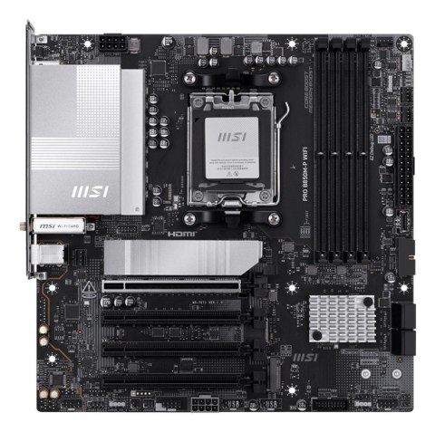 MSI PRO B850M-P WIFI AMD B850 Gniazdo AM5 micro ATX