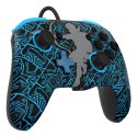 PDP Rematch: Sheikah Shoot Czarny, Niebieski USB Gamepad Analogowa/Cyfrowa Nintendo Switch, Nintendo Switch Lite, Nintendo Switc