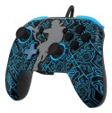 PDP Rematch: Sheikah Shoot Czarny, Niebieski USB Gamepad Analogowa/Cyfrowa Nintendo Switch, Nintendo Switch Lite, Nintendo Switc