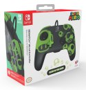 PDP REMATCH: 1-Up Glow in the Dark Czarny, Zielony USB Gamepad Analogowa/Cyfrowa Nintendo Switch, Nintendo Switch OLED