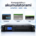 Qoltec UPS Pure Sine Wave do RACK | 5kVA | 5000W | PF1.0 | LCD | EPO | USB | On-line