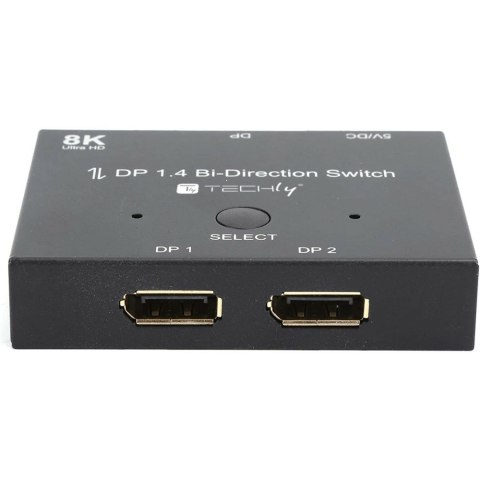 Techly IDATA-DP-2DP-8KT przełącznik wideo DisplayPort