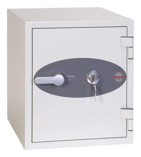 Phoenix Safe Co. Titan FS1282K Sejf podłogowy 25 l Stal Biały