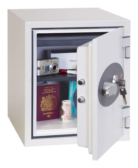 Phoenix Safe Co. Titan FS1282K Sejf podłogowy 25 l Stal Biały