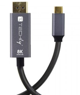 TECHLY ICOC USBC-DP8-18 1.8m /s1x USB Typu C 1x DisplayPort