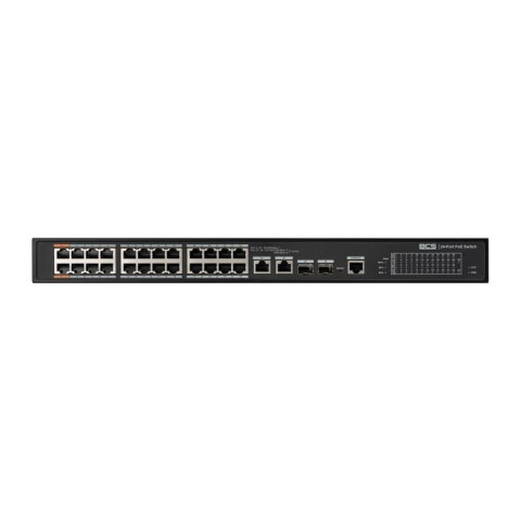 BCS BCS-L-SP2402G-2SFP-M(II) Zarządzany Obsługa PoE 1U Czarny