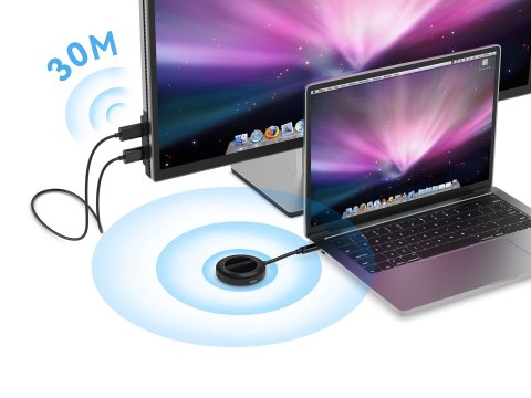 Conceptronic ATHERIC01B adapter do przesyłania obrazu HDMI/USB Pełny HD Klucz sprzętowy