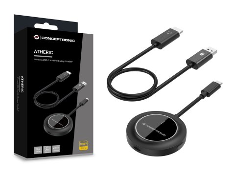 Conceptronic ATHERIC01B adapter do przesyłania obrazu HDMI/USB Pełny HD Klucz sprzętowy