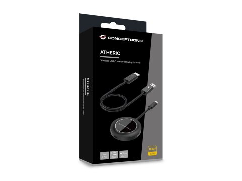 Conceptronic ATHERIC01B adapter do przesyłania obrazu HDMI/USB Pełny HD Klucz sprzętowy