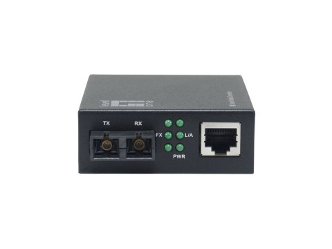LevelOne GVM-2001 konwerter sieciowy 1000 Mbit/s 850 nm Multifunkcyjny Czarny