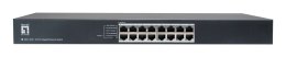 LevelOne GEU-1632 Nie zarządzany Gigabit Ethernet (10/100/1000) 1U Szary