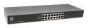 LevelOne GEU-1632 Nie zarządzany Gigabit Ethernet (10/100/1000) 1U Szary