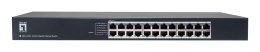 LevelOne GEU-2432 Nie zarządzany Gigabit Ethernet (10/100/1000) 1U Szary
