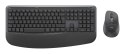 Logitech Signature Comfort Plus Combo MK880 for Business klawiatura Dołączona myszka Uniwersalne USB + Bluetooth QWERTZ Niemieck