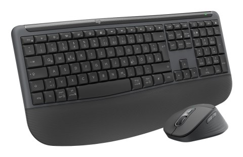 Logitech Signature Comfort Plus Combo MK880 for Business klawiatura Dołączona myszka Uniwersalne USB + Bluetooth QWERTZ Niemieck
