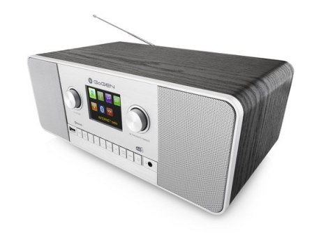 GoGen IR 257 BTDAB Internet Cyfrowy Srebrny