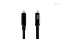 I-tec Kabel Thunderbolt 4/USB4 Class Pro Cable 240W 2x 4K/120Hz 40Gbps LCD 150 cm
